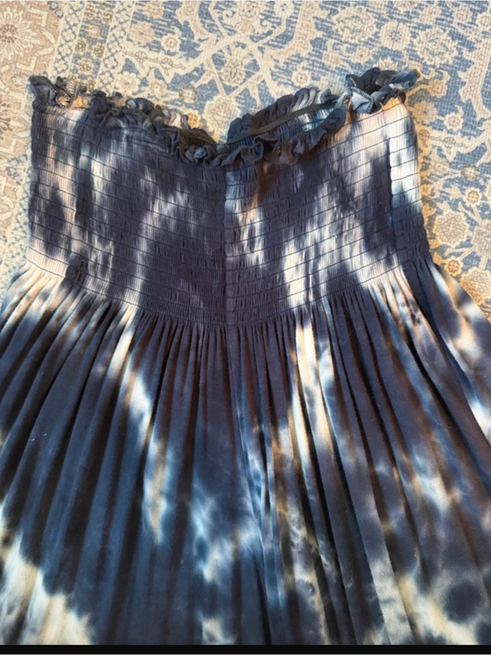 NATURAL LIFE Tie-Dye Wide Leg Palazzo Pants - Picture 3 of 6